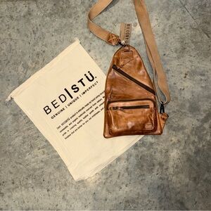 BED|STU Tan Leather Andie Sling Bag